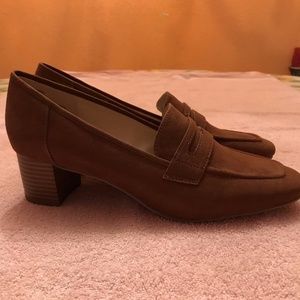 Women's Brown Faux Suede Shoes